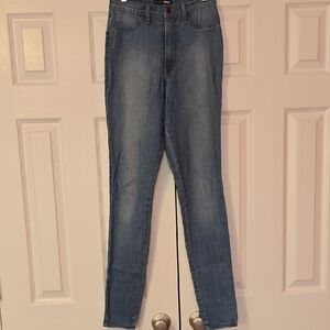 Fashion Nova Light Blue High Rise Jeans